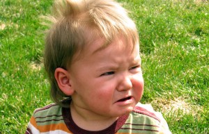 angry toddler